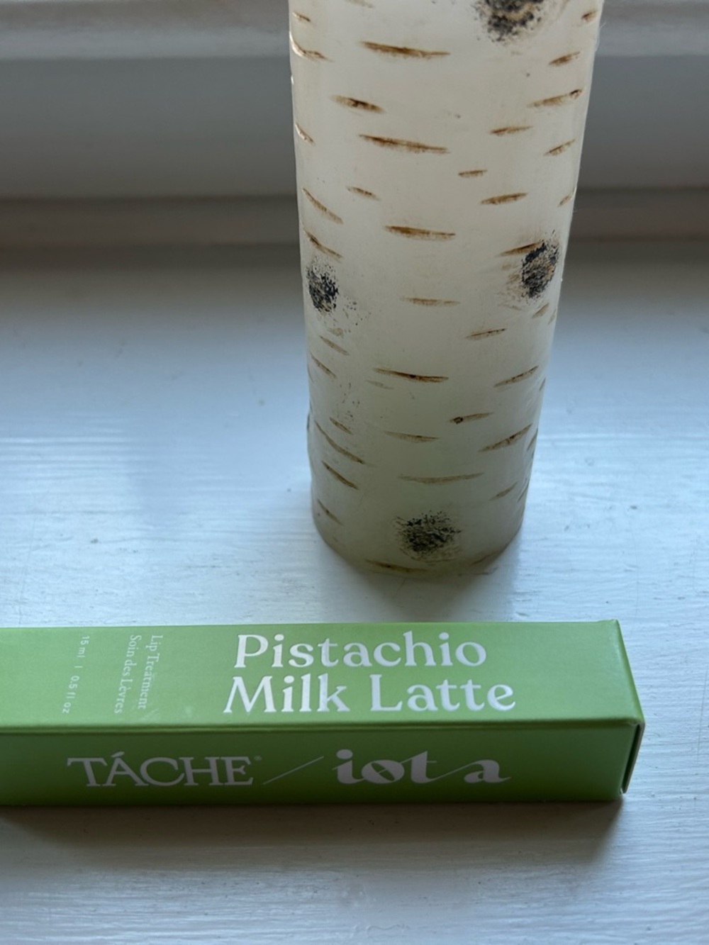 Tache iota Pistachio Milk Latte Lip Treatment - Hydrating Green Balm